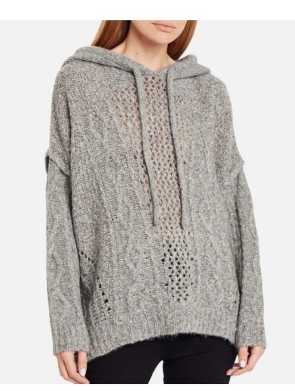 IRO Meadow Sweater Wool Alpaca Yak Oversized Hooded